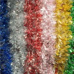 Мишура новогодняя, Снежное кружево, 2 м, в ассортименте