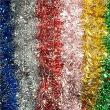 Мишура новогодняя, Снежное кружево, 2 м, в ассортименте в магазинах FixPrice