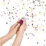 Набор мини-хлопушек с конфетти, Party, 6 шт., в ассортименте