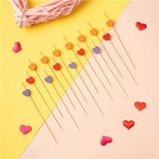 Набор шпажек Сердца, With Love, 50 шт., в ассортименте в магазинах FixPrice