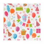 Салфетка 3-хслойная, Party, 33х33 см, 18 шт., в ассортименте