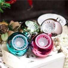 Шары ёлочные, Снежное кружево, 4 шт., в ассортименте в магазинах FixPrice Шары ёлочные, Снежное кружево, 4 шт., в ассортименте в магазинах FixPrice