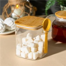 Банка с ложкой, O`Kitchen, 900 мл в магазинах FixPrice