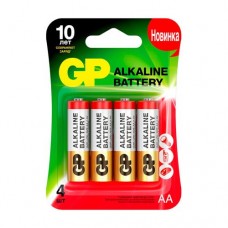 Батарейки алкалиновые, GP, АА, 4 шт. в магазинах FixPrice