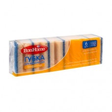 Губка для посуды, BonHome, 6 шт. в магазинах FixPrice