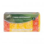 Губки Пеноэффект, CRYSTAL, 5 шт., в ассортименте Губки Пеноэффект, CRYSTAL, 5 шт., в ассортименте