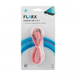 Кабель USB 3 в 1, FLARX, 100 см, в ассортименте Кабель USB 3 в 1, FLARX, 100 см, в ассортименте