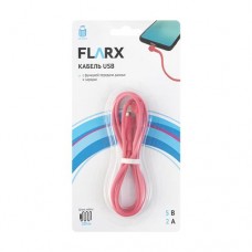 Кабель USB, FLARX, 100 см, в ассортименте в магазинах FixPrice