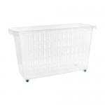 Контейнер хозяйственный с колесами, 44,5х17,6х26,6 см Контейнер хозяйственный с колесами, 44,5х17,6х26,6 см