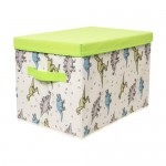 Коробка складная с крышкой, Home Time, 38х25х27 см, в ассортименте Коробка складная с крышкой, Home Time, 38х25х27 см, в ассортименте