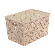 Корзинка с крышкой, Violet, 14 л, в ассортименте в магазинах FixPrice