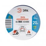 Лента изоляционная на ПВХ-основе, ЭРА, 15 мм х 20 м, в ассортименте Лента изоляционная на ПВХ-основе, ЭРА, 15 мм х 20 м, в ассортименте