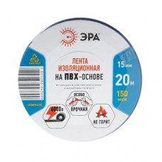 Лента изоляционная на ПВХ-основе, ЭРА, 15 мм х 20 м, в ассортименте в магазинах FixPrice