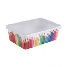 Лоток с крышкой для мелочей Карандашница, ПЛАСТИК РЕПАБЛИК, 22х14х7 см в магазинах FixPrice Лоток с крышкой для мелочей Карандашница, ПЛАСТИК РЕПАБЛИК, 22х14х7 см в магазинах FixPrice