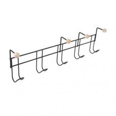 Металлическая вешалка, Home Time, 10 крючков в магазинах FixPrice