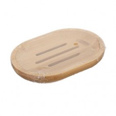 Мыльница бамбуковая, Bath Republic, 13х9 см в магазинах FixPrice