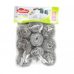 Мочалка металлическая для посуды, BonHome, 9 шт.