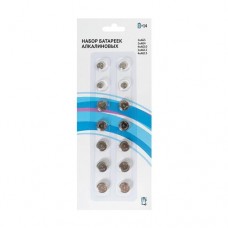 Набор алкалиновых батареек, 14 шт. в магазинах FixPrice Набор алкалиновых батареек, 14 шт. в магазинах FixPrice