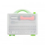 Набор бит и торцевых головок с рукояткой и переходником, Master Hand, 41 предмет Набор бит и торцевых головок с рукояткой и переходником, Master Hand, 41 предмет