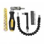 Набор бит и торцевых головок с рукояткой-трещоткой, Master Hand, 22 предмета, в ассортименте Набор бит и торцевых головок с рукояткой-трещоткой, Master Hand, 22 предмета, в ассортименте