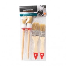 Набор кистей малярных, Master Hand, 4 шт. в магазинах FixPrice