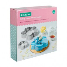 Набор колец для бисквита, O'Kitchen, 3 шт., в ассортименте в магазинах FixPrice