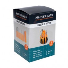 Набор отверток, Master Hand, 9 предметов, в ассортименте в магазинах FixPrice