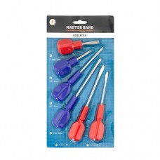 Набор отвёрток, Master Hand, 6 шт., в ассортименте в магазинах FixPrice
