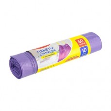 Пакеты для мусора, BonHome, с затяжками, 60 л, 10 шт. в магазинах FixPrice