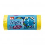 Пакеты для мусора с завязками, GRIFON, 35 л, 15 шт., в ассортименте