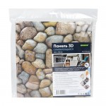 Панель 3D самоклеящаяся, 290х290 мм, 4 шт., в ассортименте Панель 3D самоклеящаяся, 290х290 мм, 4 шт., в ассортименте