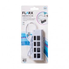 Разветвитель USB, FLARX, 4 разъёма, в ассортименте в магазинах FixPrice