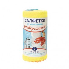 Салфетки из микрофибры универсальные, 30х40 см, 3 шт. в магазинах FixPrice