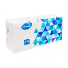 Салфетки, Лилия, 300 шт., однослойные в магазинах FixPrice