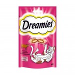 Лакомые подушечки для кошек, Dreamies, с говядиной, 60 г