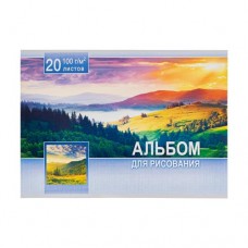 Альбом для рисования, 20 листов, в ассортименте в магазинах FixPrice