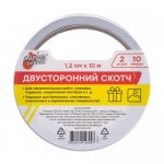 Двусторонний скотч, Hupper Dupper, 2 шт., 1,2см х 10 м