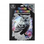 Гравюра для рисования, Hupper Dupper, 4 листа, в ассортименте Гравюра для рисования, Hupper Dupper, 4 листа, в ассортименте