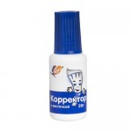 Корректирующая жидкость с кисточкой, ЛУЧ, 20 г Корректирующая жидкость с кисточкой, ЛУЧ, 20 г