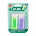 Ластик-точилка, Hupper Dupper, 2 шт., в ассортименте