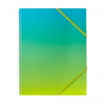 Папка на гребне с файлами, Hupper Dupper, 40 файлов, А4, в ассортименте Папка на гребне с файлами, Hupper Dupper, 40 файлов, А4, в ассортименте