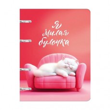 Тетрадь на кольцах, 100 листов, в ассортименте в магазинах FixPrice