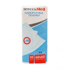 Пелёнки одноразовые, TerezaMed, 60х60 см, 10 шт. в магазинах FixPrice Пелёнки одноразовые, TerezaMed, 60х60 см, 10 шт. в магазинах FixPrice