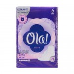 Прокладки ШЁЛК NIGHT, Ola!, 6 шт.