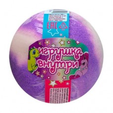 Бурлящий шар для ванн, MAGIC PONY, с игрушкой, 130 г, в ассортименте в магазинах FixPrice