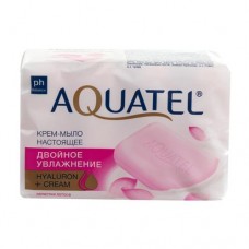 Крем-мыло туалетное, AQUATEL, 300 г 4х75 г, в ассортименте в магазинах FixPrice