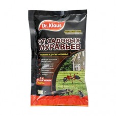 Гранулы от садовых муравьёв, DR. KLAUS, 100 г в магазинах FixPrice