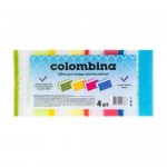 Набор губок многослойных, Colombina, 4 шт., в ассортименте Набор губок многослойных, Colombina, 4 шт., в ассортименте