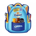 Набор пирожных бисквитных Медвежонок Барни и печенье Oreo, 98 г Набор пирожных бисквитных Медвежонок Барни и печенье Oreo, 98 г