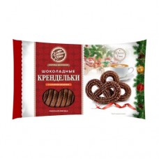 Печенье Крендельки шоколадные, Хлебный Спас, 320 г в магазинах FixPrice